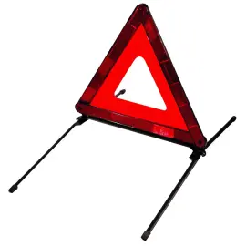 Triangle de signalisation Micro - Rouge - test&eacute; ECE R27 - IWH photo du produit