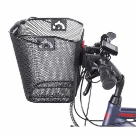 FISCHER Panier sur guidon pour v&eacute;lo &eacute;lectrique, noir photo du produit