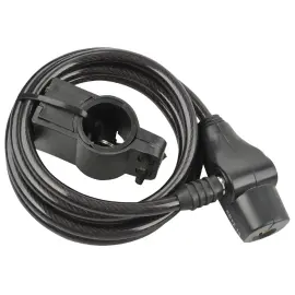 FISCHER C&acirc;ble antivol pour v&eacute;lo, longueur: 1.800 mm, noir photo du produit