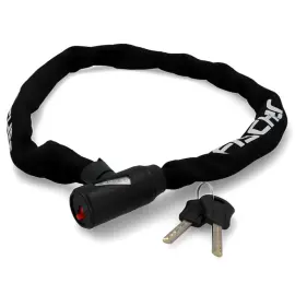 FISCHER Cha&icirc;ne antivol en n&eacute;opr&egrave;ne pour v&eacute;lo, avec cadenas photo du produit