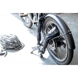BR&Uuml;DER MANNESMANN Ch&acirc;ine antivol pour v&eacute;lo, longueur: 1,2 m photo du produit