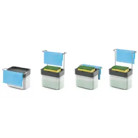 metaltex Distributeur de savon Spongetex, 0,75 L, plastique photo du produit