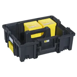 allit Caisse de transport EuroPlus Pro >KC<44.150/2L, noir photo du produit