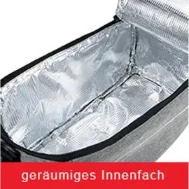 IWH Sac isotherme pour porte-bagages de v&eacute;lo, noir photo du produit