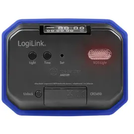 LogiLink Disque de stationnement &eacute;lectronique, bleu photo du produit
