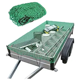 Filet pour remorque - 2,5 x 4,0 m - Vert - IWH photo du produit