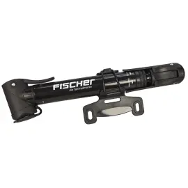 FISCHER Mini pompe &agrave; air pour v&eacute;lo, poign&eacute;e en T, noir photo du produit