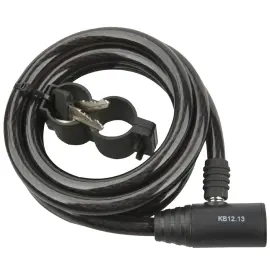 FISCHER C&acirc;ble antivol pour v&eacute;lo, longueur: 1.800 mm, noir photo du produit