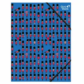 Chemise 3 rabats elastique Cities - 24x32 cm - Quo vadis photo du produit