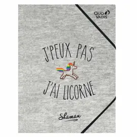 Chemise 3 rabats elastique Shaman - 24x32 cm - Quo vadis photo du produit