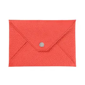 Enveloppe papiers identit&eacute; - Cuir Camargue - 14x9,5 cm - Quo Vadis photo du produit