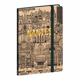Carnet A5 192 pages Docteur Paper - 15x21 cm - avec &eacute;lastique - Quo vadis photo du produit
