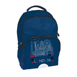 Sac &agrave; dos - 2 compartiments Cities - 31x43x24 cm - Quo vadis photo du produit