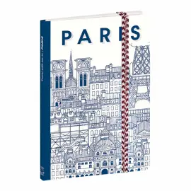 Carnet A6 192 pages Docteur Paper - 10x15 cm - avec &eacute;lastique - Quo vadis photo du produit