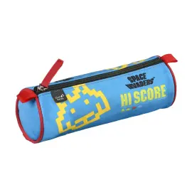 Trousse ronde Space invaders - 23x8x8 cm - Quo vadis photo du produit
