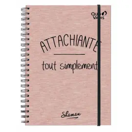 Elastibook A5 Shaman - 15x21 cm - avec &eacute;lastique - Quo vadis photo du produit