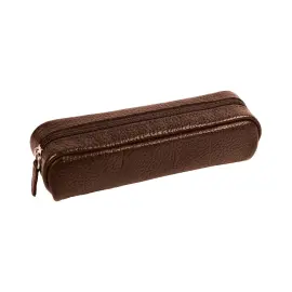 Trousse rectangle - Cuir Goya - 20x6x4,5 cm - Quo vadis photo du produit
