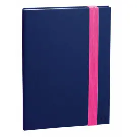 Carnet A5 192 pages Rio - 15x21 cm - avec &eacute;lastique - Quo vadis photo du produit