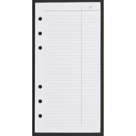 Feuilles adresse 1017 Recharge Tranche dor&eacute;e - 10x17 cm - Lign&eacute;es - Quo vadis photo du produit