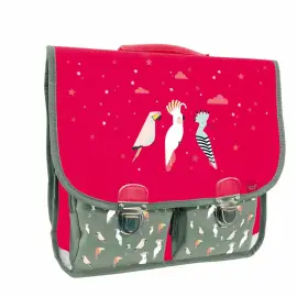 Cartable 38 Vintage - 2 compartiments Animascot - 38x30x14 cm - Quo vadis photo du produit