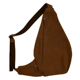 Sac poire - Cuir velours - 51x29x2 cm - Quo vadis photo du produit