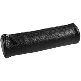 Trousse ronde - Cuir Goya - 22x6 cm - Quo vadis photo du produit