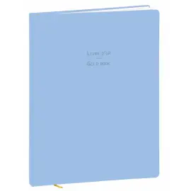 Livre d'or - Papier blanc Pastel - 21x27 cm - Quo vadis photo du produit