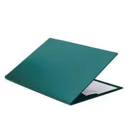 Sous main rigide avec rabat - Cuir Satiny - 56x38 cm - Quo vadis photo du produit