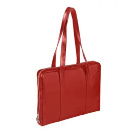 Sacoche grande anse - Cuir Satiny - 38x28,5x5 cm - Quo vadis photo du produit