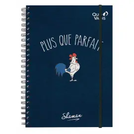 Elastibook A5 Shaman - 15x21 cm - avec &eacute;lastique - Quo vadis photo du produit