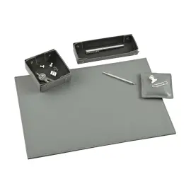 Kit de bureau - Cuir Satiny - 46x31x3,5 cm - Quo vadis photo du produit
