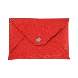 Enveloppe papiers identit&eacute; - Cuir Camargue - 14x9,5 cm - Quo Vadis photo du produit