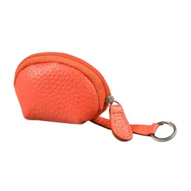 Mini porte cl&eacute;s/porte-monnaie cuir Goya - 7,5x4x7 cm - Quo vadis photo du produit