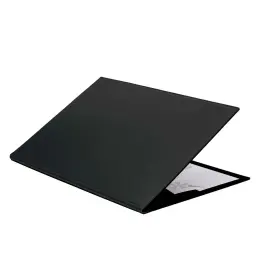 Sous main rigide avec rabat - Cuir Satiny - 56x38 cm - Quo Vadis photo du produit