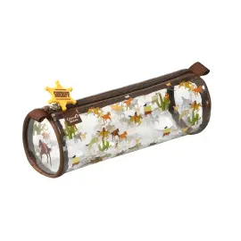 Trousse ronde Louise & Arthur - 23x8x8 cm - Quo Vadis photo du produit