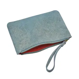 Pochette zipp&eacute;e - Cuir Julo - 18x25 cm - Quo vadis photo du produit