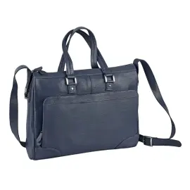 Sacoche papillon - Cuir Eaton - 41,5x30x9 cm - Quo vadis photo du produit