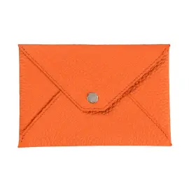 Enveloppe papiers identit&eacute; - Cuir Camargue - 14x9,5 cm - Quo vadis photo du produit