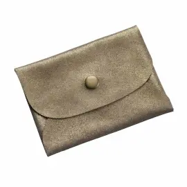 Mini pochette bouton pression - cuir Julo - 11,5x8,5 cm - Quo vadis photo du produit