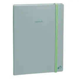 Carnet A5 192 pages Pastel - 15x21 cm - avec &eacute;lastique - Quo vadis photo du produit