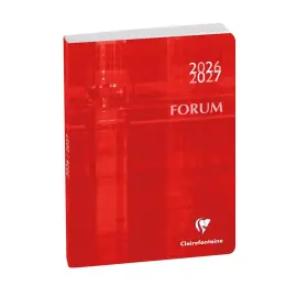 Ag. journalier Forum Metric Rouge - Exacompta photo du produit