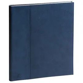 Agenda bi-mati&egrave;re effet python semaine sur 2 pages grille verticale amplitude horaire 7h &agrave; 21h 7 jours complets &eacute;dition multilingue - Exacompta photo du produit