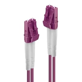 C&acirc;ble fibre optique duplex LC/LC OM4 5 m - Lindy photo du produit