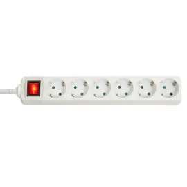 Multiprise 6 prises Schuko avec interrupteur - Lindy photo du produit
