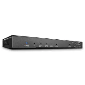 Splitter HDMI 18 Gbit/s avec audio & downscaling 4 ports - Lindy photo du produit