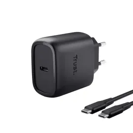 Chargeur secteur universel &agrave; charge rapide Maxo 45 W noir - Trust photo du produit