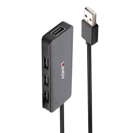 Hub USB 2.0 4 ports - Lindy photo du produit