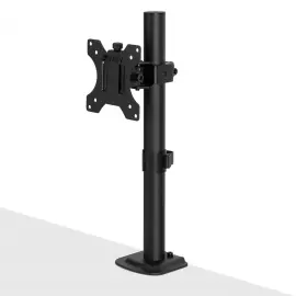 Support d'&eacute;cran fixe pour un seul &eacute;cran noir - Lindy photo du produit