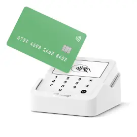 Lecteur de cartes &agrave; puce Solo Lite batterie blanc - Sumup photo du produit