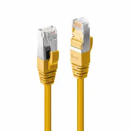 C&acirc;ble r&eacute;seau jaune Cat.6A S/FTP LSZH 10 m - Lindy photo du produit